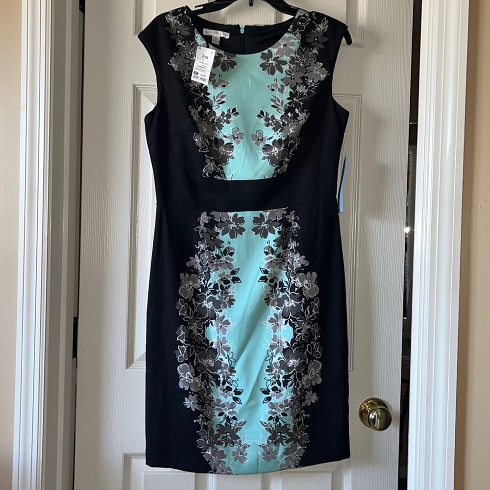 London Times Floral Midi Dress